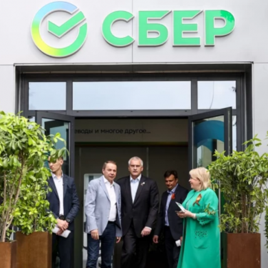 Сбер открыл головной офис в Крыму