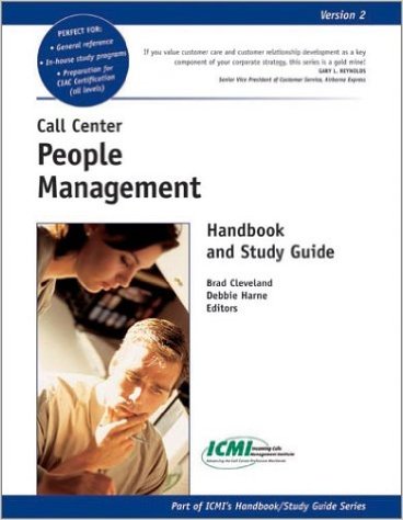 Книга о колл центрах Call Center People Management Handbook and Study Guide (ICMI’s Handbook/Study Guide) 